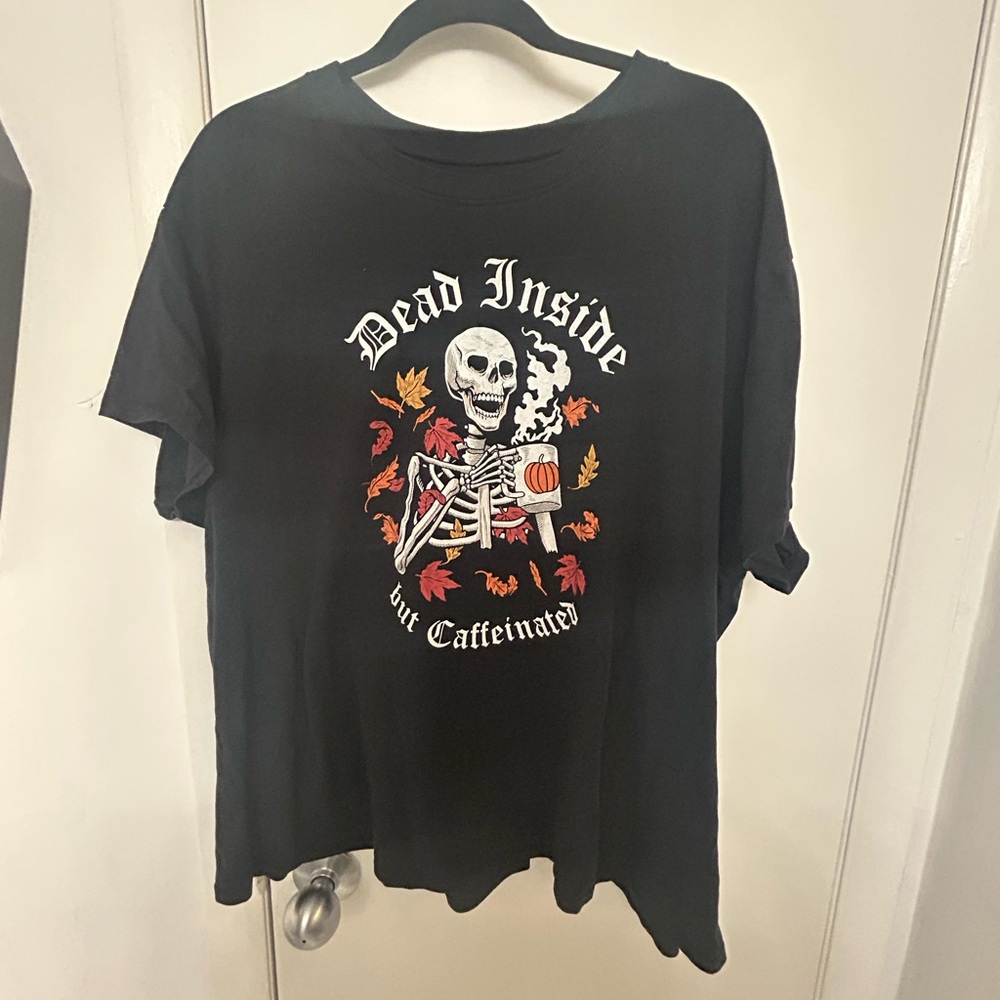 ▪️SOLD▪️Dead Inside Relaxed Fit Heritage Jersey Crew Tee